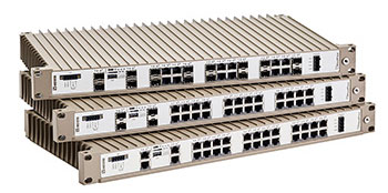 RedFox is a industrial rack switch for applications with hjigh demands on bandwidth