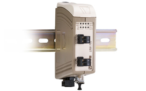 Fibre optic repeater for LonWorks®, TP/FT-10 - LRW-702-F2 by Westermo.
