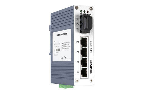 Compact 4-port Ethernet Fibre Switch Westermo SDI-541
