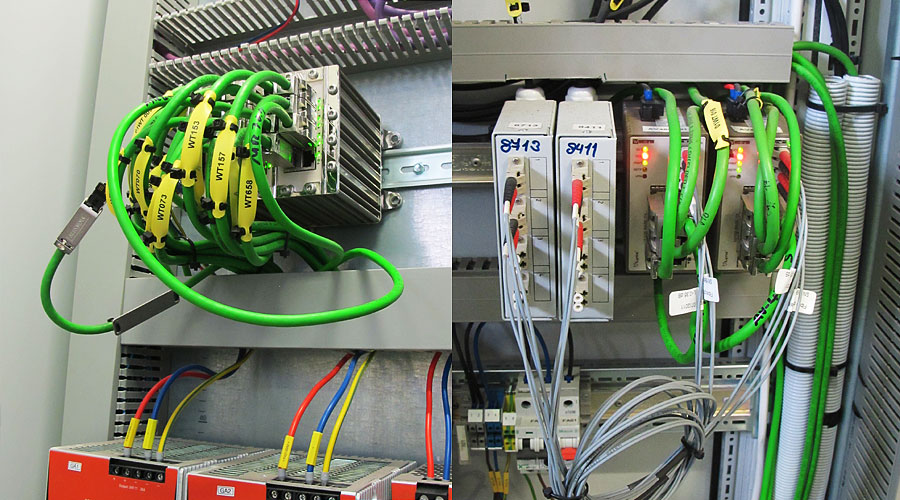 Westermo Ethernet switches in industrial control network at Unipetrol plant